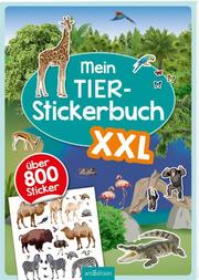 Mein Tier-Stickerbuch XXL - Cover