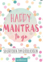 Kärtchen Happy Mantras to go - Abbildung 3