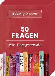 Buchquizzen - 50 Fragen für Lesefreunde - Cover