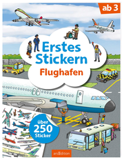 Erstes Stickern - Flughafen - Cover