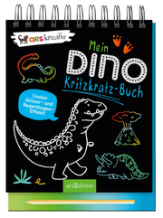 Mein Dino-Kritzkratz-Buch - Cover