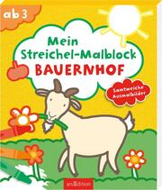 Mein Streichel-Malblock - Bauernhof - Cover