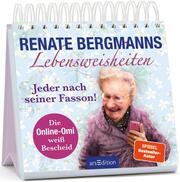 Renate Bergmanns Lebensweisheiten. Jeder nach seiner Fasson! - Cover