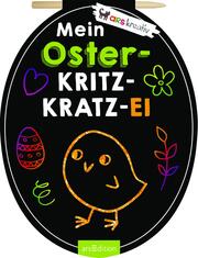 Mein Oster-Kritzkratz-Ei - Abbildung 1
