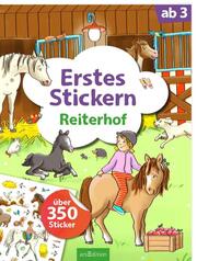 Erstes Stickern - Reiterhof - Cover