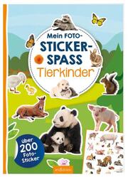 Mein Foto-Stickerspaß - Tierkinder - Cover