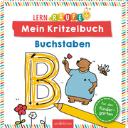 Lernraupe - Mein Kritzelbuch Buchstaben - Cover