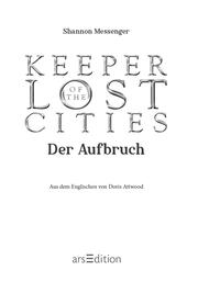 Keeper of the Lost Cities - Der Aufbruch - Illustrationen 1