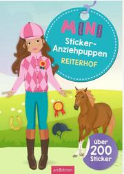 Mini-Sticker-Anziehpuppen Reiterhof - Cover