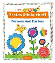 Lernraupe - Erstes Stickerheft - Formen und Farben - Cover