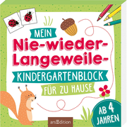 Mein Nie-wieder-Langweile-Kindergartenblock für zu Hause - Cover