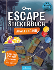 Escape-Stickerbuch - Juwelenraub - Cover