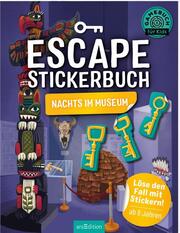 Escape-Stickerbuch - Nachts im Museum - Cover