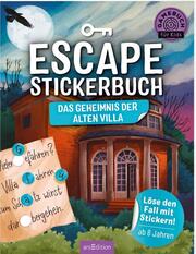 Escape-Stickerbuch - Das Geheimnis der alten Villa - Cover