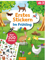 Erstes Stickern - Im Frühling - Cover