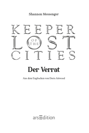 Keeper of the Lost Cities - Der Verrat (Keeper of the Lost Cities 4) - Abbildung 1