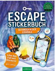 Escape-Stickerbuch – Gefangen in der Eishöhle