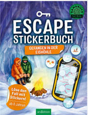 Escape-Stickerbuch - Gefangen in der Eishöhle