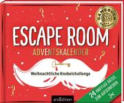 Escape Room Adventskalender. Weihnachtliche Knobelchallenge - Cover