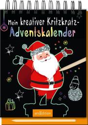 Mein kreativer Kritzkratz-Adventskalender - Cover