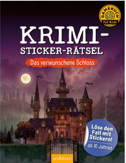 Krimi-Sticker-Rätsel - Das verwunschene Schloss - Cover