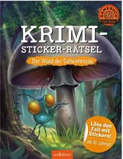 Krimi-Sticker-Rätsel - Der Wald der Geheimnisse - Cover
