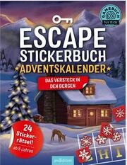 Escape-Stickerbuch - Das Versteck in den Bergen