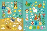 Erstes Stickern - Ostern - Illustrationen 5