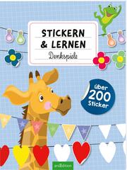 Stickern und Lernen - Denkspiele - Cover