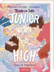 Tegan and Sara: Junior High - Chaos im Doppelpack von Sara/Quin Quin (gebundenes Buch)