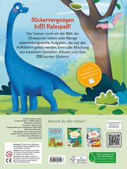Stickern & Rätseln - Dinosaurier