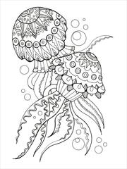 Mein Mandala-Tier-Malbuch - Unterwasserträume - Illustrationen 2