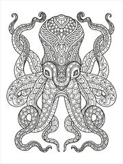 Mein Mandala-Tier-Malbuch - Unterwasserträume - Illustrationen 3