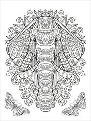 Mein Mandala-Tier-Malbuch - Wilde Tiere - Illustrationen 2