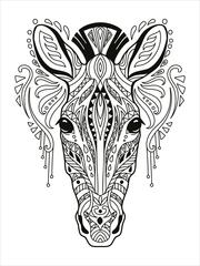 Mein Mandala-Tier-Malbuch - Wilde Tiere - Illustrationen 5