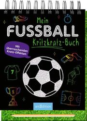 Mein Fußball-Kritzkratz-Buch - Cover