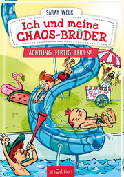 Ich und meine Chaos-Brüder - Achtung, fertig, Ferien! (Ich und meine Chaos-Brüder 4) - Cover
