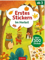 Erstes Stickern - Im Herbst - Cover