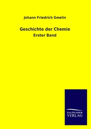 Geschichte der Chemie 1 - Cover