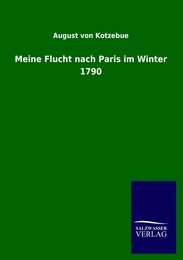 Meine Flucht nach Paris im Winter 1790 - Cover