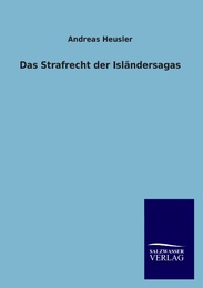 Das Strafrecht der Isländersagas
