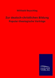 Zur deutsch-christlichen Bildung