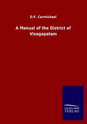 A Manual of the District of Vizagapatam - Cover