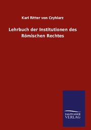 Lehrbuch der Institutionen des Römischen Rechtes - Cover