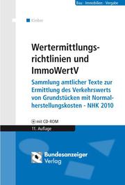 Wertermittlungsrichtlinien 2012 - Cover