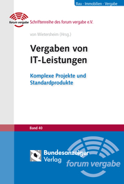 Vergaben von IT-Leistungen - Cover