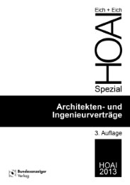 Architekten- und Ingenieurvertragshandbuch - Cover