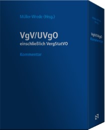 VgV / UVgO - Kommentar (Schmuckausgabe in Lederoptik im Schuber) - Cover