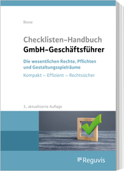 Checklisten-Handbuch GmbH-Geschäftsführer