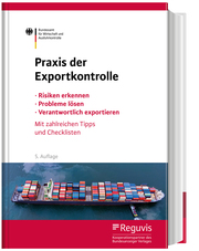 Praxis der Exportkontrolle - Cover